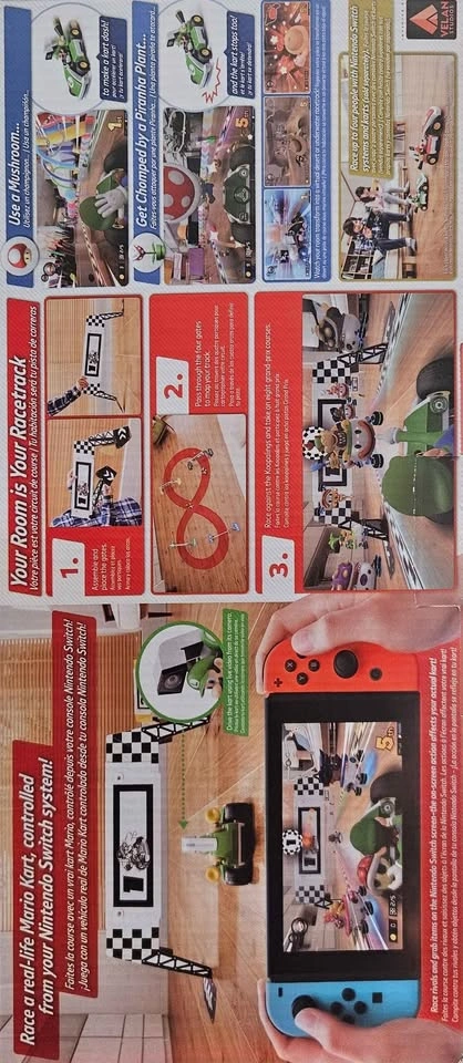 Nintendo Switch Mario Kart Live: Home Circuit Luigi Set - photo 4