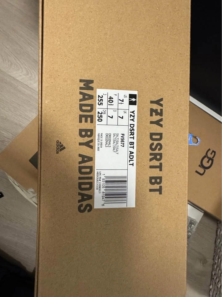 Yeezy Desert Boot Salt US 7.5 - photo 3