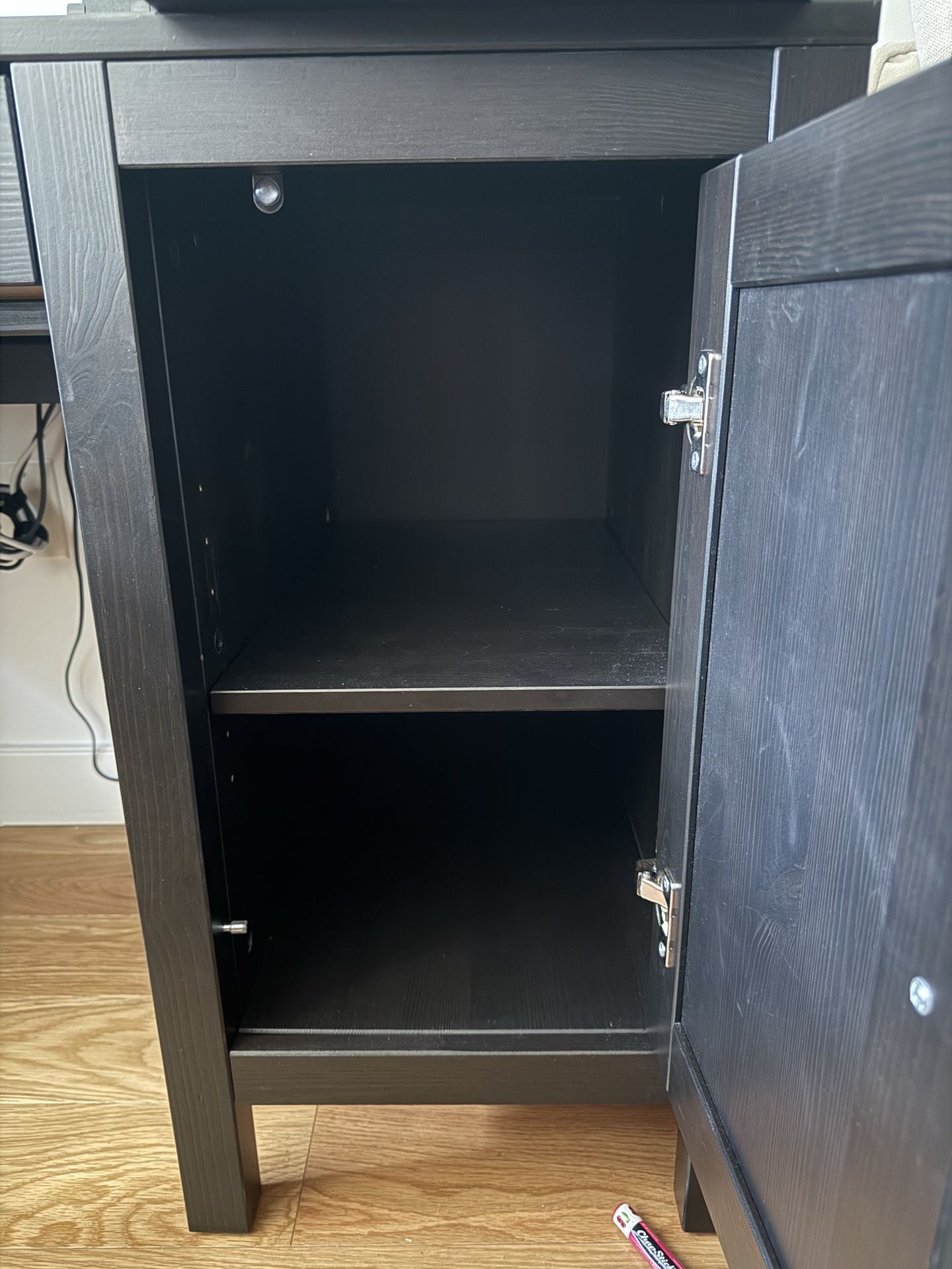 IKEA Hemnes Desk, Black Brown - 47 1/4 x 21 5/8" - photo 4