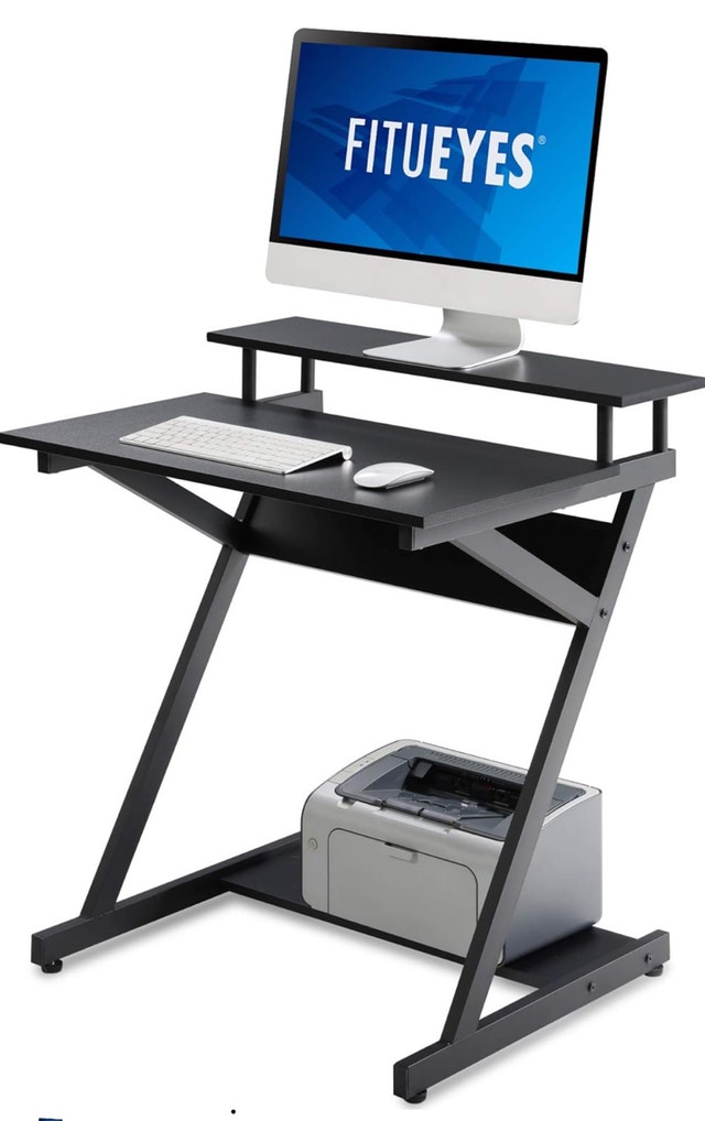 Computer Desk + Ergonomic Mesh Office Chair - $110 OBO