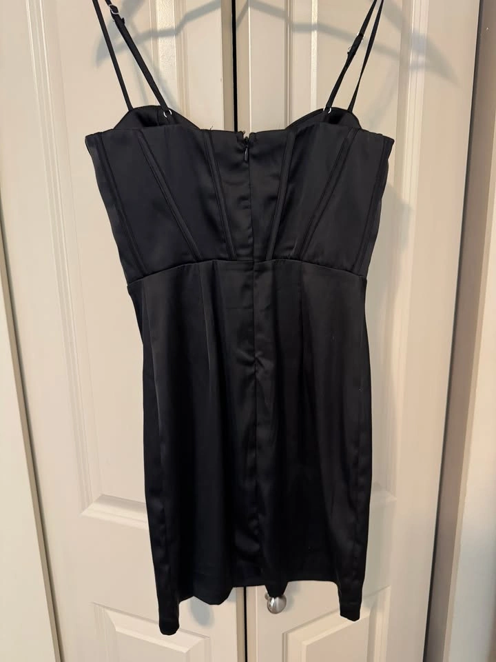 Dynamite Satin Corset Mini Dress - XS - photo 5