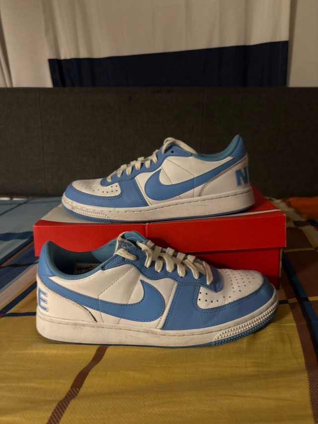 Nike terminator low. University BLUE/white
