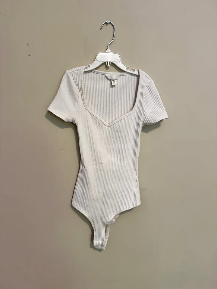 Black and white body suit duo - like new!!