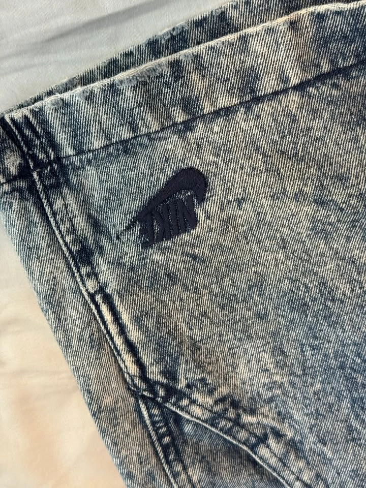 Vintage nike denim shorts - photo 3