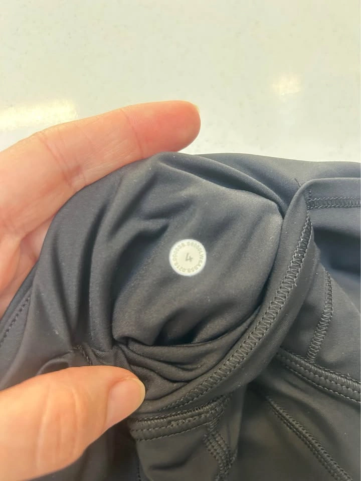 Lululemon Fast Free Crop II Nulux 19" Black Size 4 - photo 5