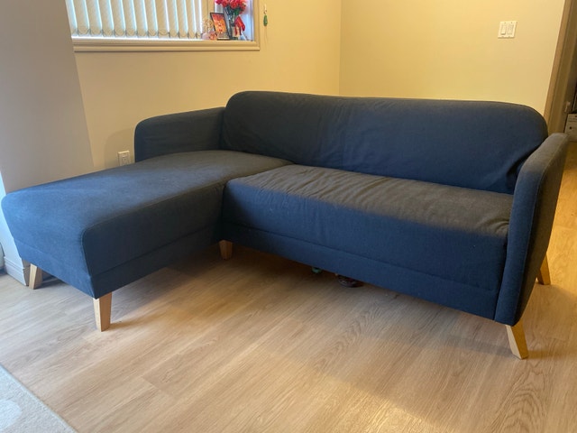 IKEA sectional sofa with chaise