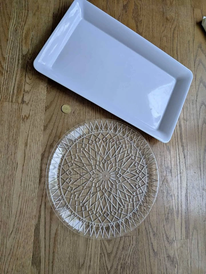 Two trays