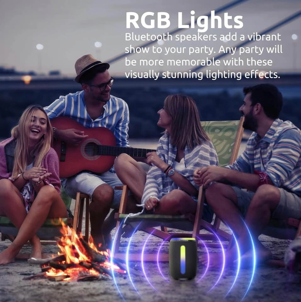 Loud Portable Wireless Speakers (Black) - photo 5
