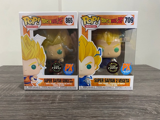 Funko Pop Dragon Ball Z Goku 865 & Vegeta 709