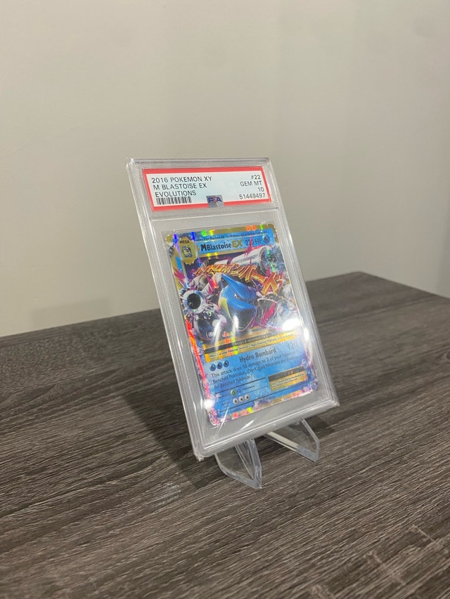 Pokemon M Blastoise EX PSA 10