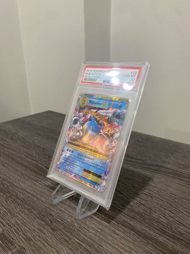 Pokemon M Blastoise EX PSA 10 - photo 2