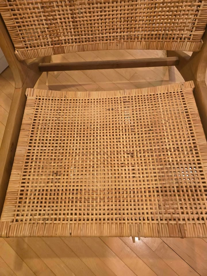 Mid-Century Modern Woven Lounge Chair - photo 3
