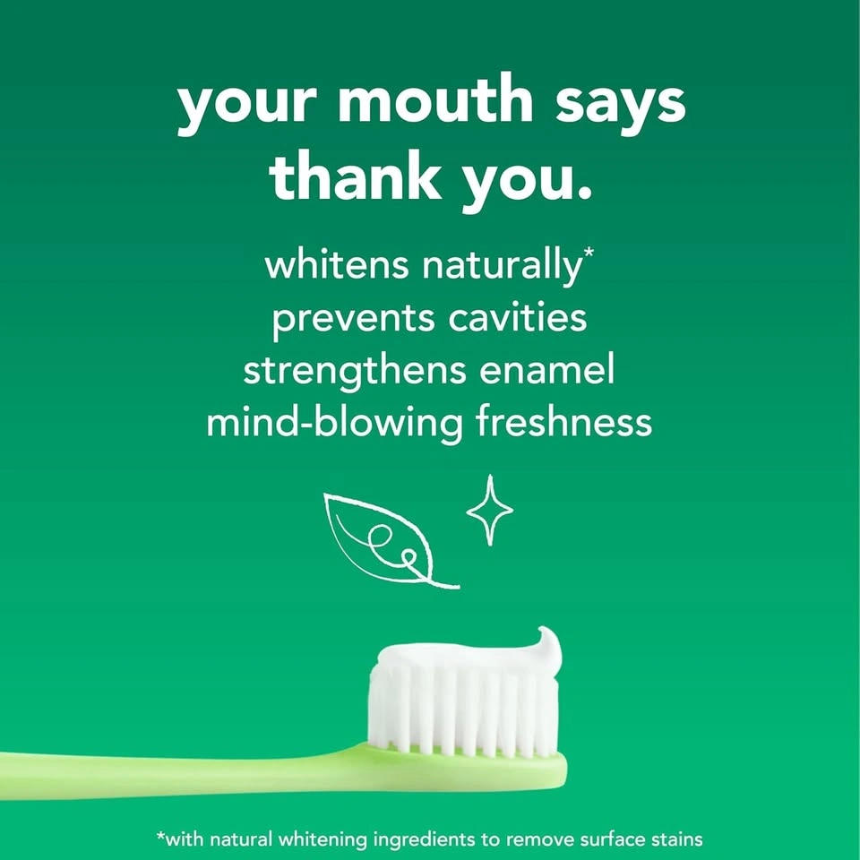 Natural Whitening Toothpaste with Coconut Oil and Tea Tree Oil - photo 5