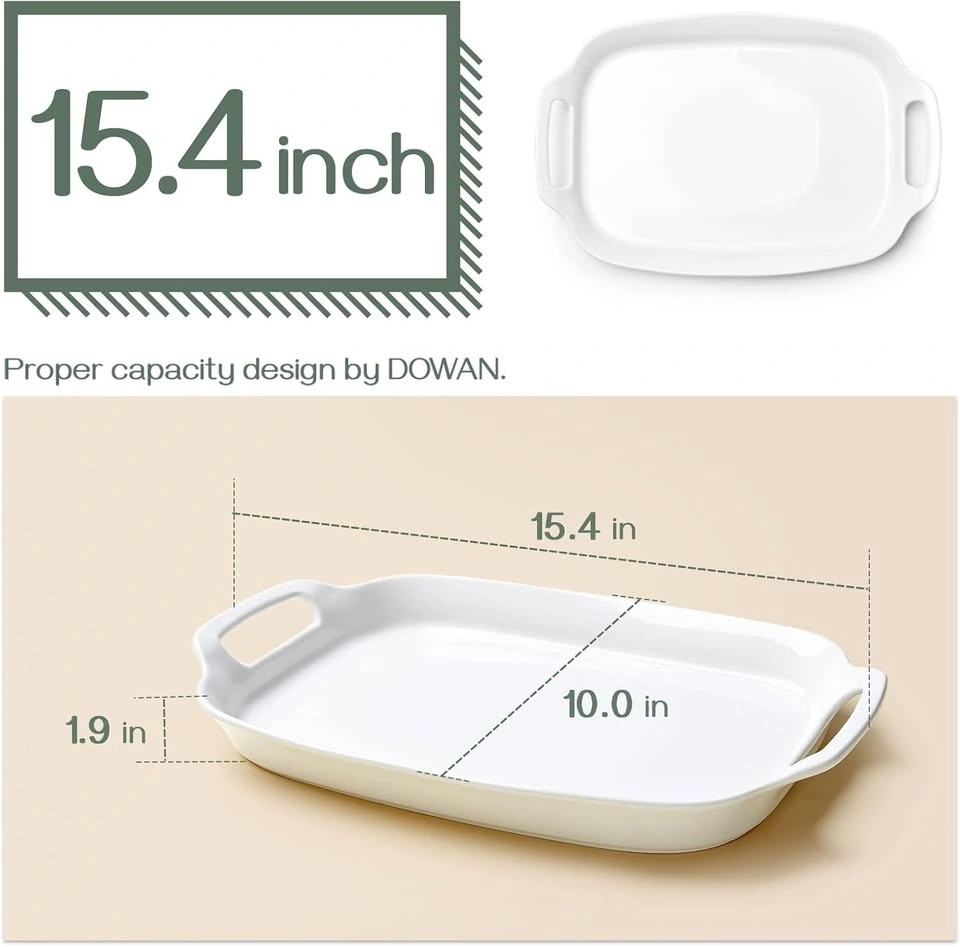 DOWAN Serving Tray with Handles - photo 5