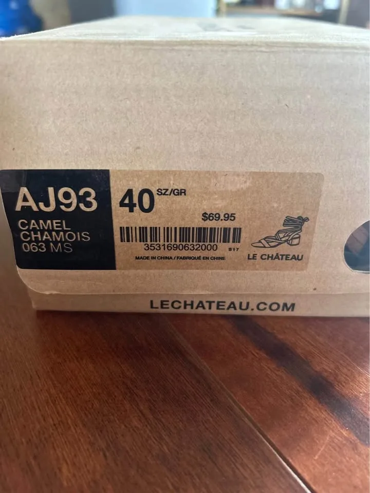 Le Chateau Light Brown Sandals image indicator(3)