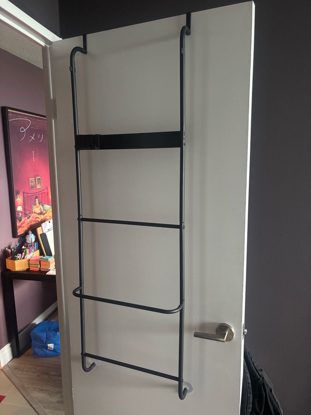 Bathroom Door Storage