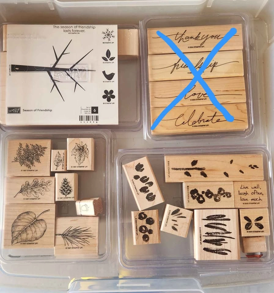 Collection of 90 Wooden Stamps - photo 5