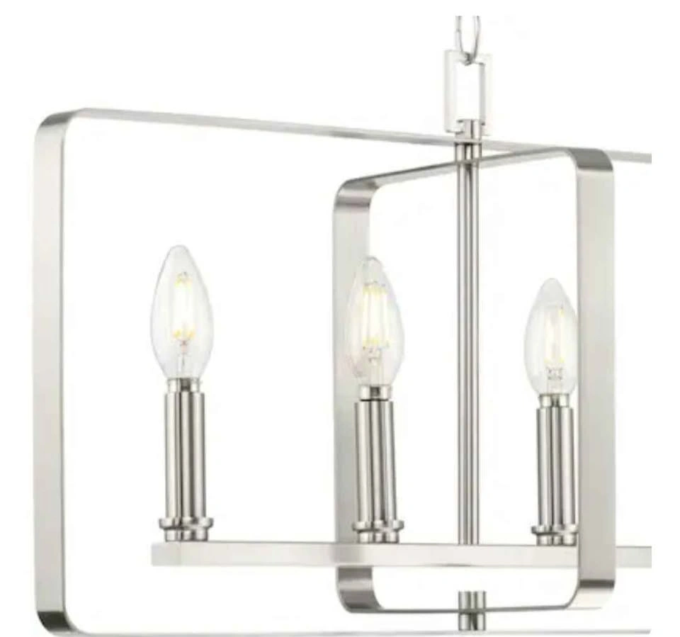 Progress Lighting McColl 6-Light Brushed Nickel Island Light - photo 2