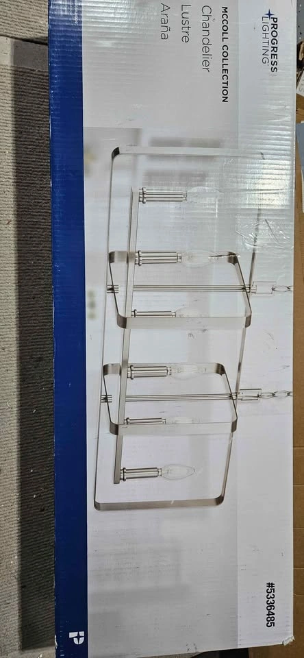Progress Lighting McColl 6-Light Brushed Nickel Island Light - photo 3