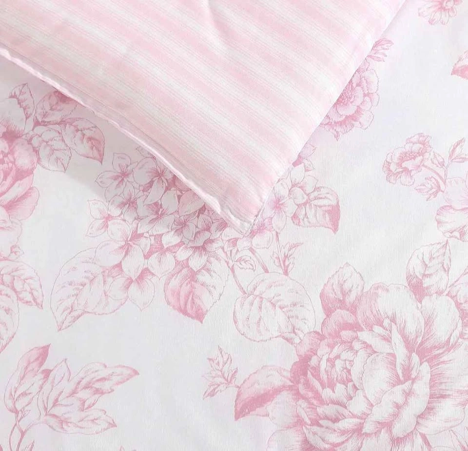 Laura Ashley Delphine Comforter Set with Shams king 100% cotton - photo 3