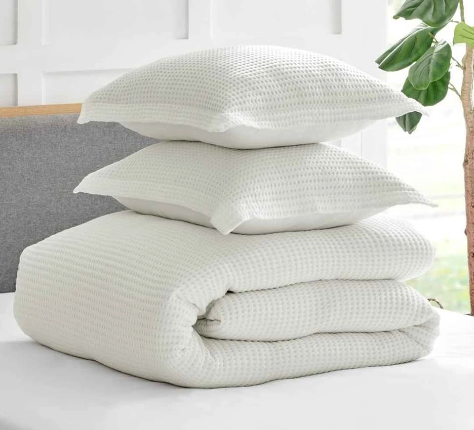 Levtex Home Mills Waffle King Duvet Cover Set - photo 3