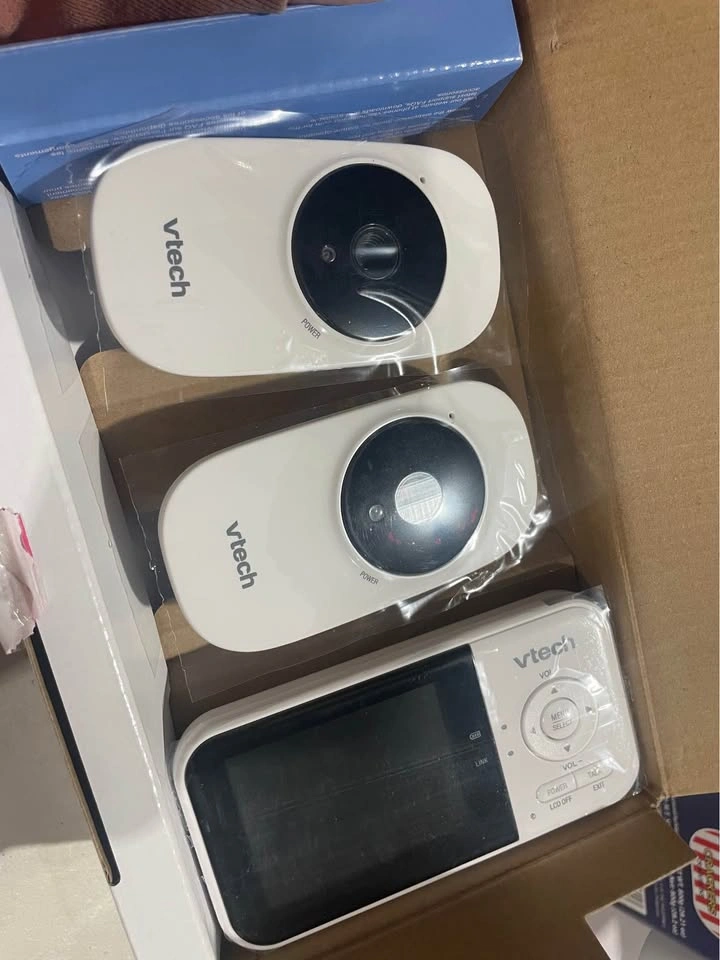 New VTech VM819-2 Baby Monitor, 2.8” Screen, 2 Cameras - photo 5
