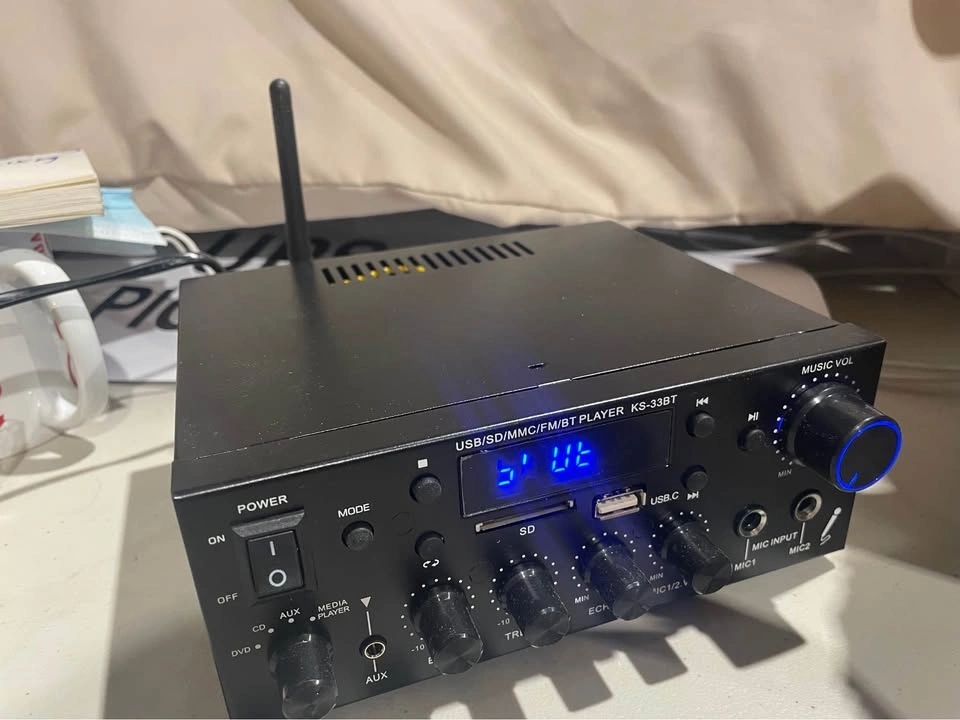New 1000W Bluetooth 5.0 Mini Stereo Amplifier - photo 2