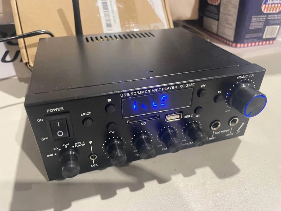 New 1000W Bluetooth 5.0 Mini Stereo Amplifier - photo 3