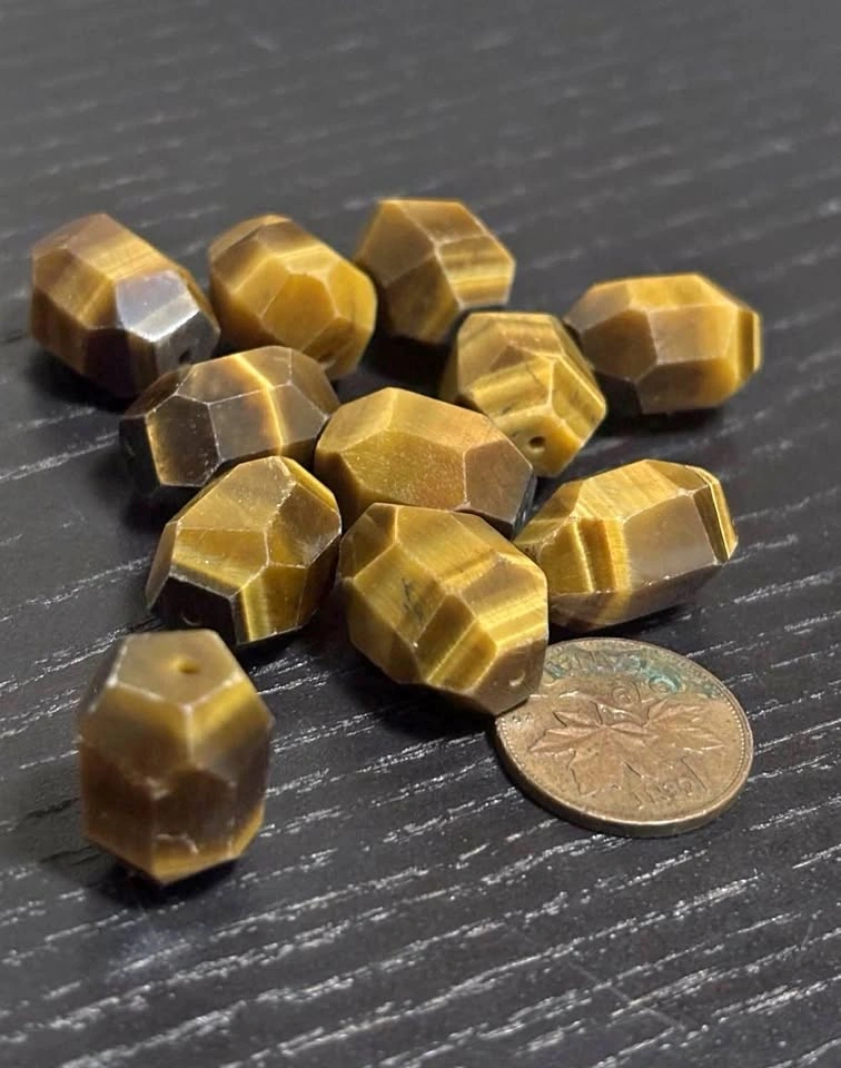 Tiger's Eye Faceted Beads