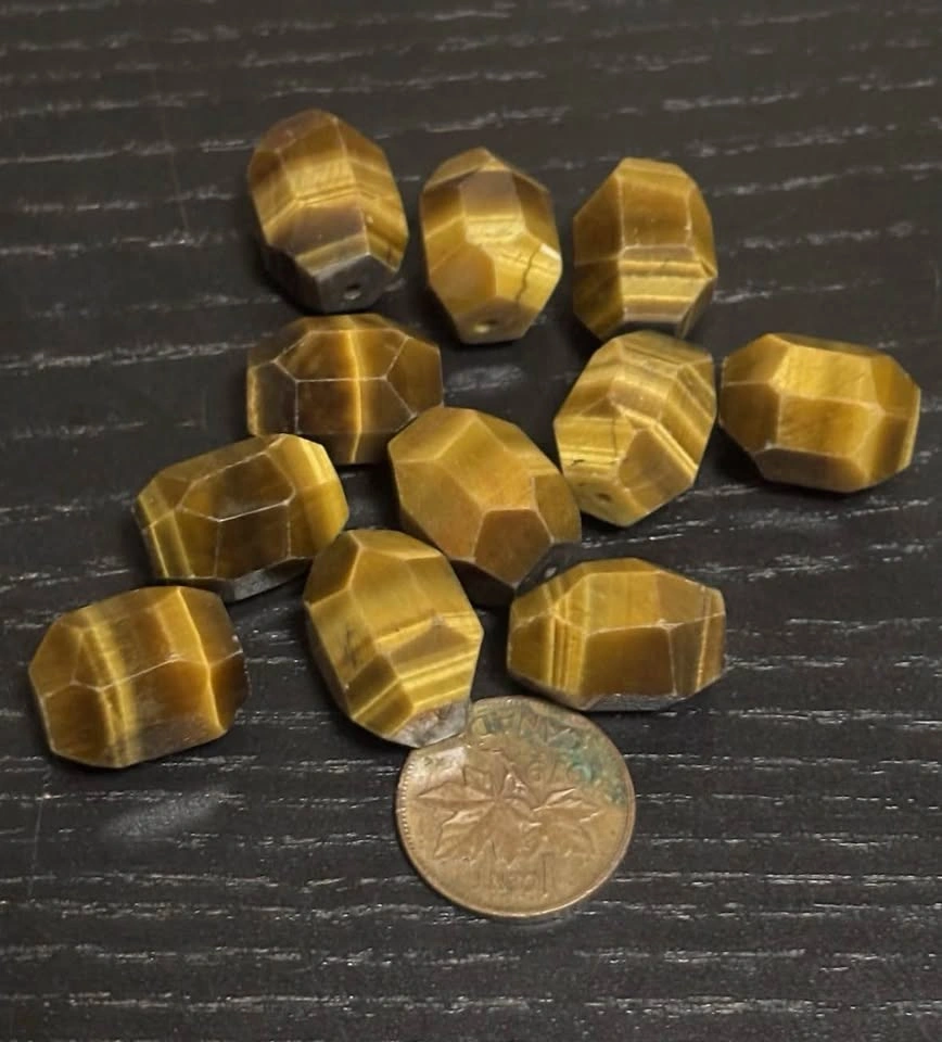 Tiger's Eye Faceted Beads - photo 2