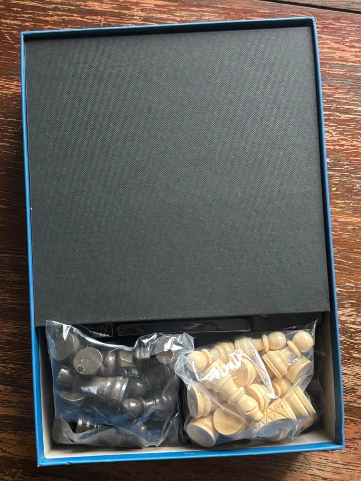 Classic Games chess set wood tone - photo 5