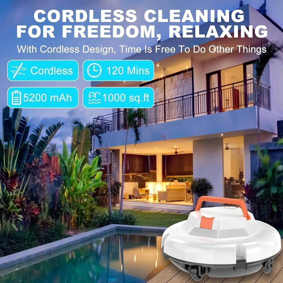 2026 Cordless Robotic Pool Cleaner - photo 4