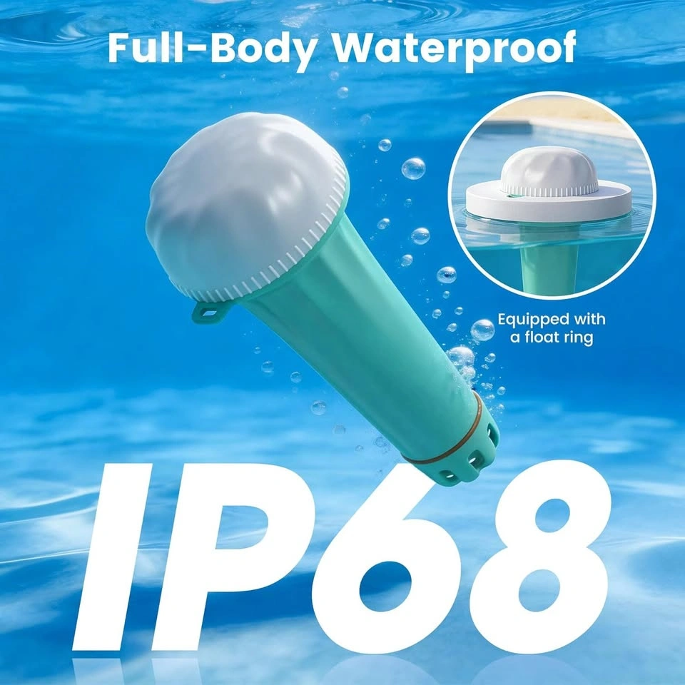 Smart Pool Monitor with App, 7-in-1 Floating Pool Water Tester - photo 2