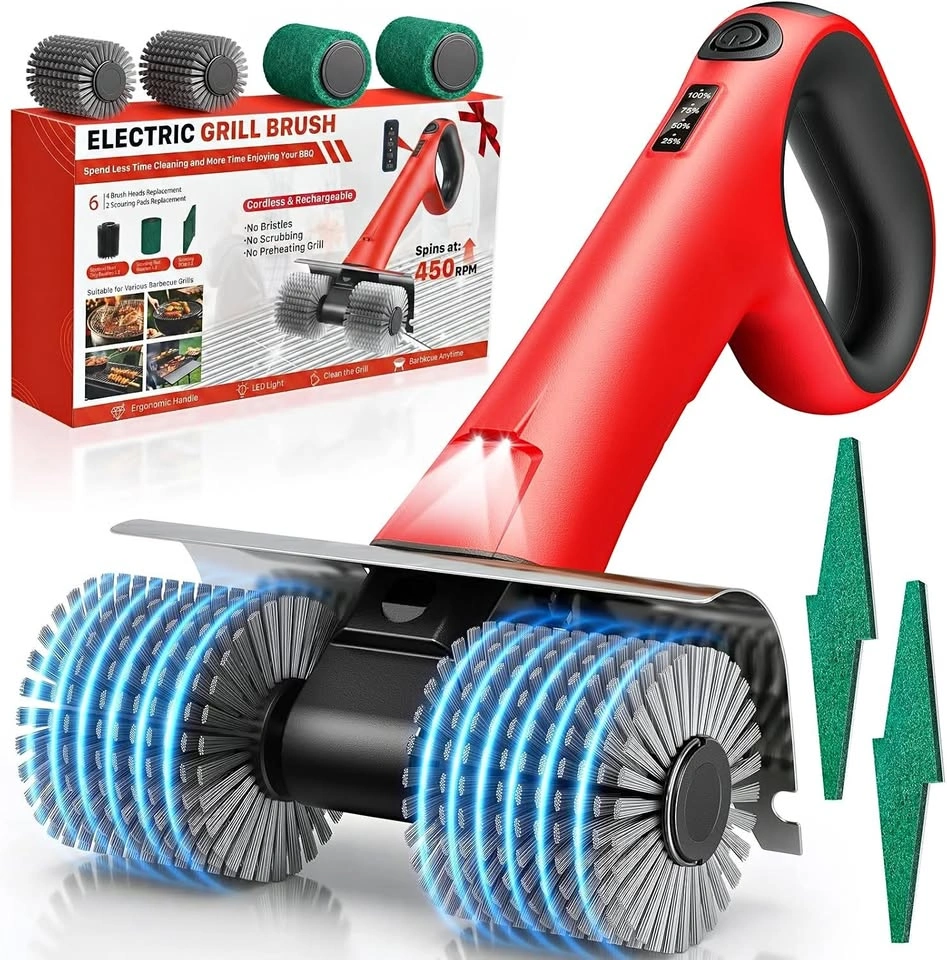 Electric Grill Brush for Outdoor Grill