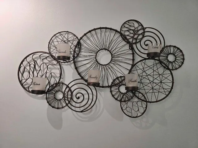 Metal Wall Candle Holder thumbnail
