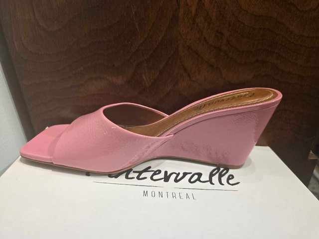 Intervalle Montreal Pink Wedge Sandals - photo 2