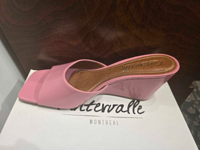 Intervalle Montreal Pink Wedge Sandals - photo 4