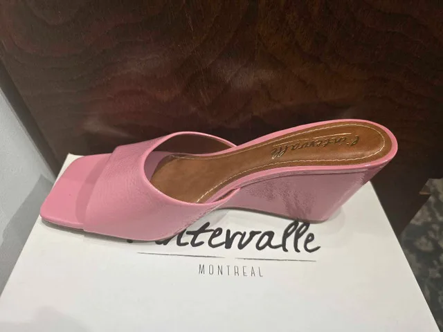 Intervalle Montreal Pink Wedge Sandals image indicator(4)