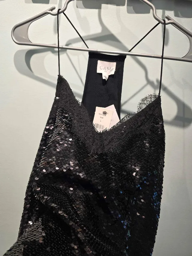 CAMI NYC Sequin Tank Top image indicator(3)