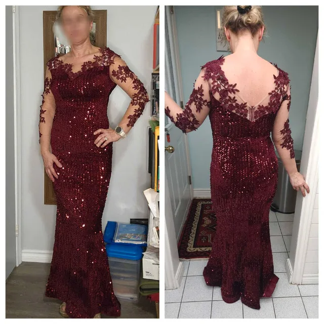 Dress for special occasion - Sequin Lace Gown image indicator(2)