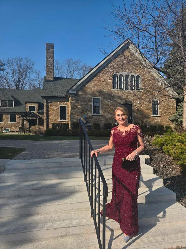 Dress for special occasion - Sequin Lace Gown image indicator(3)