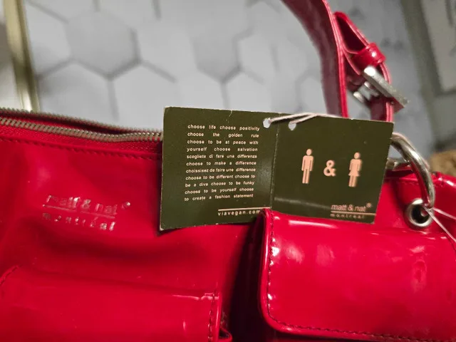 Matt & Nat Montreal Red Purse image indicator(2)