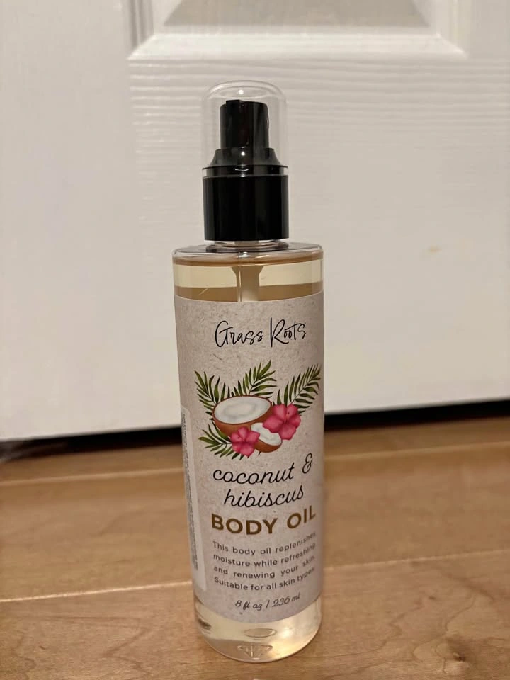 scented body oil