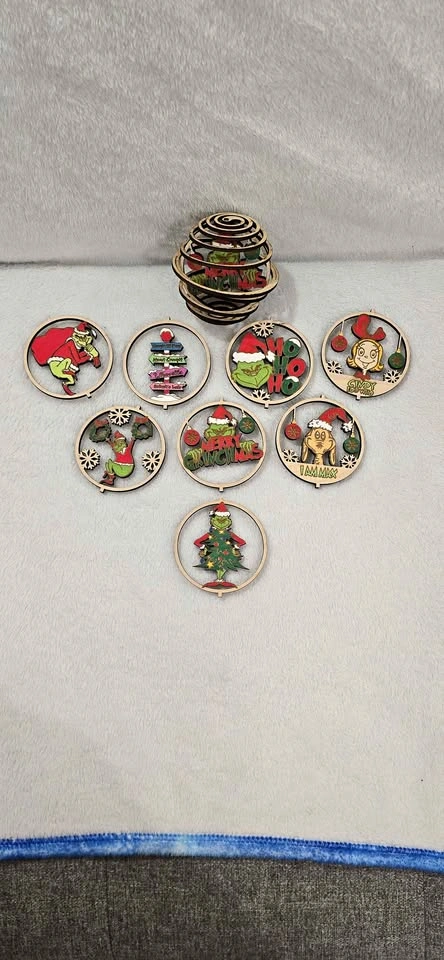 Grinch christmas ornaments