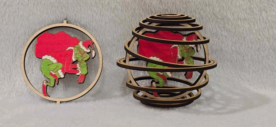 Grinch christmas ornaments - photo 3