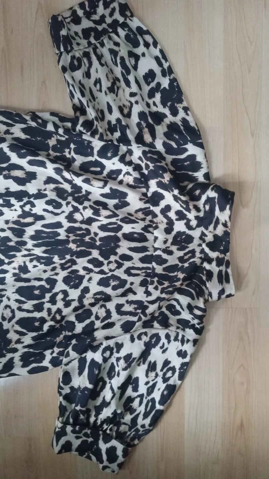 Leopard print full length dress - photo 2
