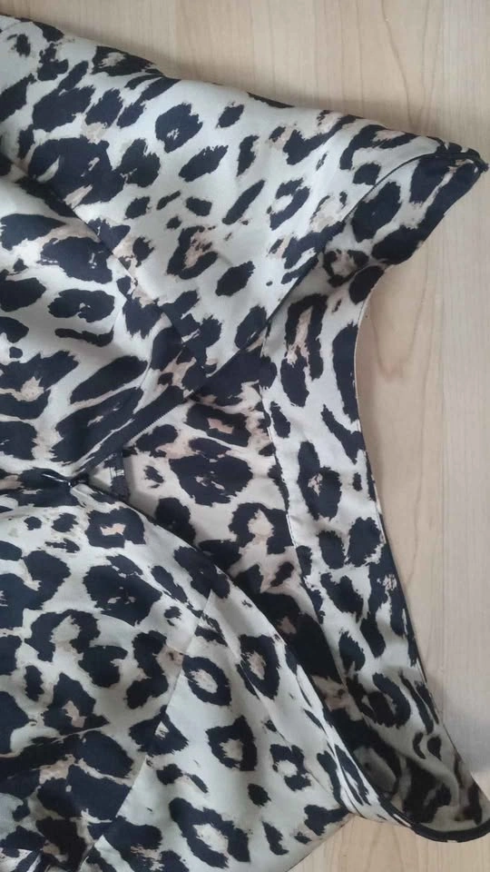 Leopard print full length dress - photo 3