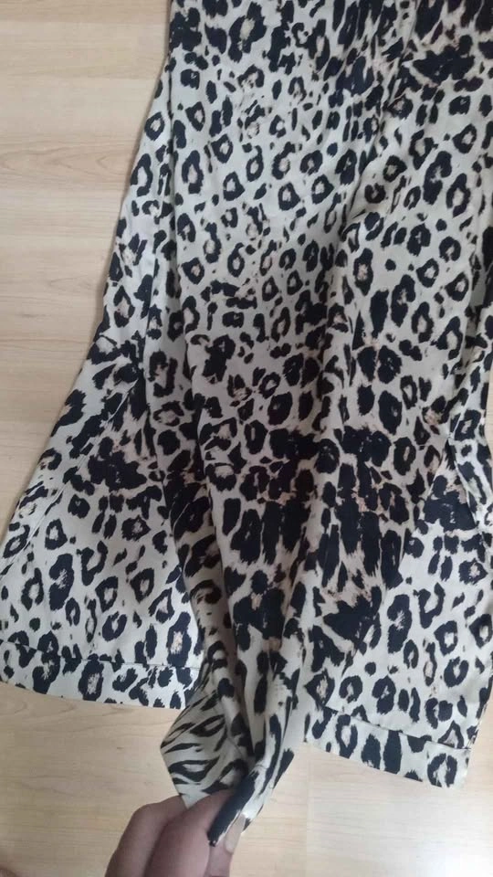 Leopard print full length dress - photo 4