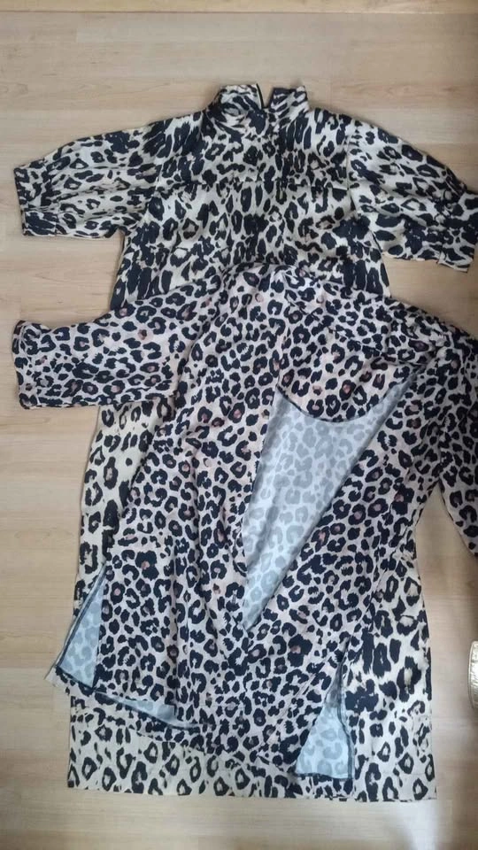 Leopard print full length dress - photo 5