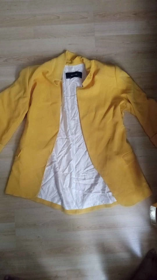 Zara Basic yellow blazer - photo 2